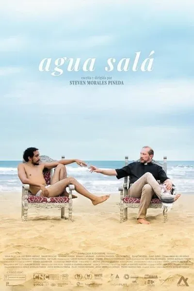 Cartel de Agua salá
