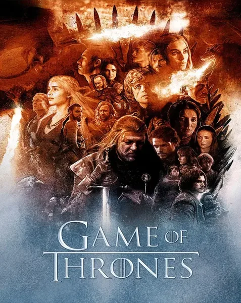 Cartel de Juego de Tronos