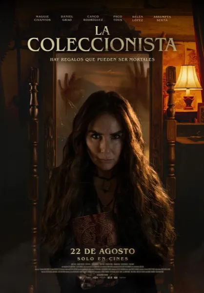 Cartel de La coleccionista